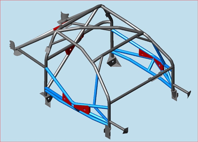 Picture of SpecE46 Roll Cage Kit