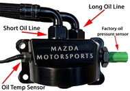 Picture of NC Oil Filter Mount with cooling ports - Version 1