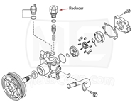 Picture of Power Steering Reducer Bushing - NC