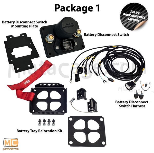 Picture of Battery Disconnect Switch Packages - NC Miata 2006-2015